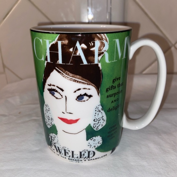 Nwob Kate Spade New York Lenox Charm Be Jeweled Mug - Picture 6 of 10